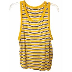 American Eagle Striped Tank Top